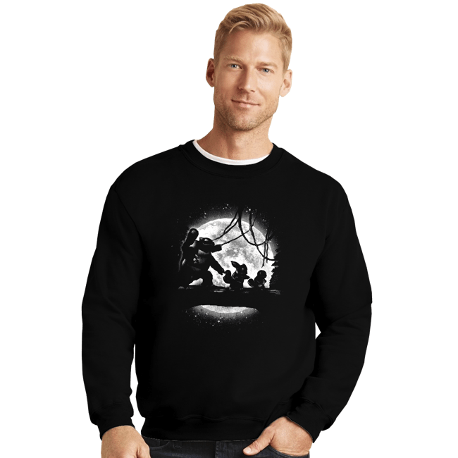 Shirts Crewneck Sweater, Unisex / Small / Black Moonlight Water Types