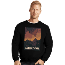 Load image into Gallery viewer, Shirts Crewneck Sweater, Unisex / Small / Black Visit Mordor

