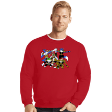 Load image into Gallery viewer, Shirts Crewneck Sweater, Unisex / Small / Red Fox Force
