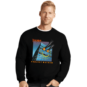 Shirts Crewneck Sweater, Unisex / Small / Black Project Mayhem