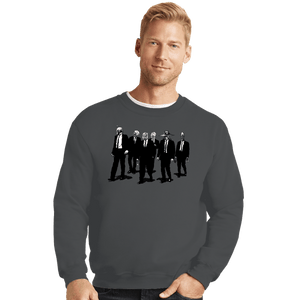 Shirts Crewneck Sweater, Unisex / Small / Charcoal Hunter Dogs