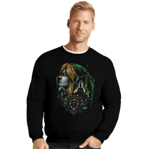 Shirts Crewneck Sweater, Unisex / Small / Black Emblem Of The Chosen One