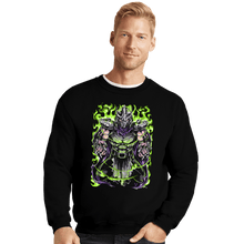 Load image into Gallery viewer, Daily_Deal_Shirts Crewneck Sweater, Unisex / Small / Black Blade Master Of The Foot
