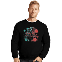 Load image into Gallery viewer, Shirts Crewneck Sweater, Unisex / Small / Black Dark Side of the Bloom
