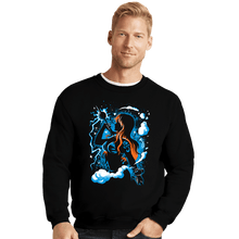 Load image into Gallery viewer, Daily_Deal_Shirts Crewneck Sweater, Unisex / Small / Black Cat Burglar
