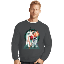 Load image into Gallery viewer, Last_Chance_Shirts Crewneck Sweater, Unisex / Small / Charcoal Only Hope
