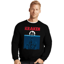 Load image into Gallery viewer, Daily_Deal_Shirts Crewneck Sweater, Unisex / Small / Black KRAKEN
