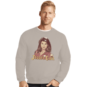 Shirts Crewneck Sweater, Unisex / Small / Sand Jesse's Girl