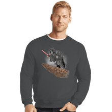 Load image into Gallery viewer, Shirts Crewneck Sweater, Unisex / Small / Charcoal The Darth King
