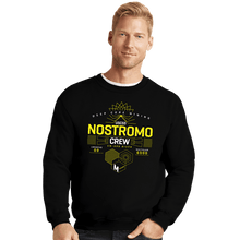 Load image into Gallery viewer, Shirts Crewneck Sweater, Unisex / Small / Black USCSS Nostromo Crew
