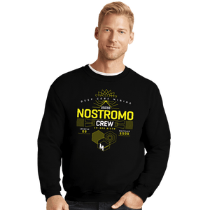 Shirts Crewneck Sweater, Unisex / Small / Black USCSS Nostromo Crew