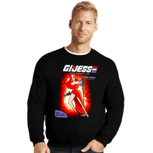 Load image into Gallery viewer, Daily_Deal_Shirts Crewneck Sweater, Unisex / Small / Black Gi Jess
