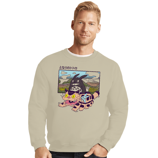 Shirts Crewneck Sweater, Unisex / Small / Sand Shonen Neighbors