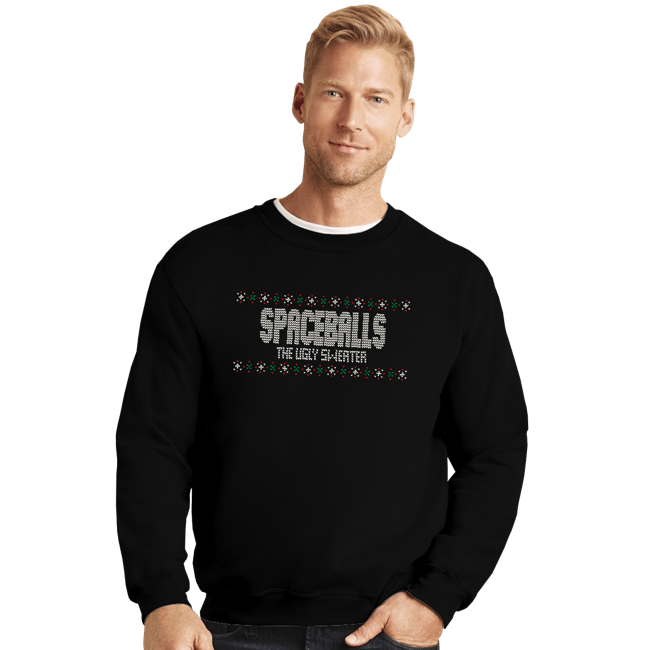 Daily_Deal_Shirts Crewneck Sweater, Unisex / Small / Black Ugly Merchandising Sweater