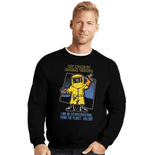 Load image into Gallery viewer, Shirts Crewneck Sweater, Unisex / Small / Black Vulcan Vader
