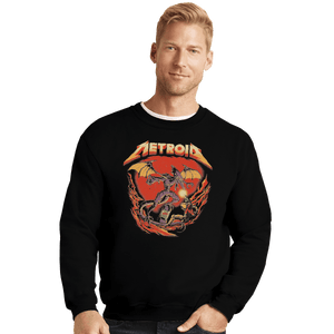 Shirts Crewneck Sweater, Unisex / Small / Black Enter Samus