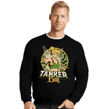 Load image into Gallery viewer, Daily_Deal_Shirts Crewneck Sweater, Unisex / Small / Black Tanker Bell
