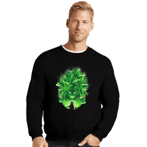 Shirts Crewneck Sweater, Unisex / Small / Black Legendary Full Power