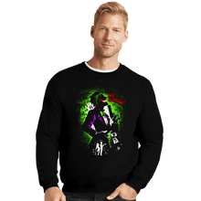 Load image into Gallery viewer, Shirts Crewneck Sweater, Unisex / Small / Black The Prince Of Crime
