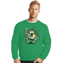 Load image into Gallery viewer, Shirts Crewneck Sweater, Unisex / Small / Irish Green Mike Lebowski
