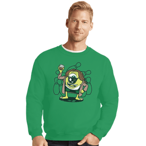 Shirts Crewneck Sweater, Unisex / Small / Irish Green Mike Lebowski