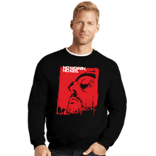 Load image into Gallery viewer, Shirts Crewneck Sweater, Unisex / Small / Black No Women, No Kids
