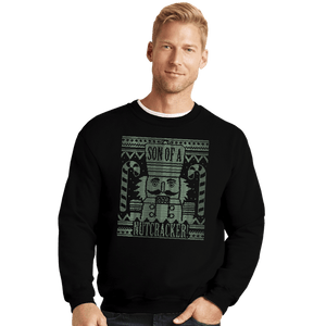Shirts Crewneck Sweater, Unisex / Small / Black Son of a Nut Cracker