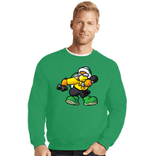 Load image into Gallery viewer, Shirts Crewneck Sweater, Unisex / Small / Irish Green MC Hammer Brother
