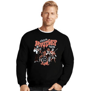 Secret_Shirts Crewneck Sweater, Unisex / Small / Black The Murder Mystery Squad