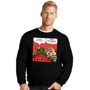 Shirts Crewneck Sweater, Unisex / Small / Black The Baby Slap