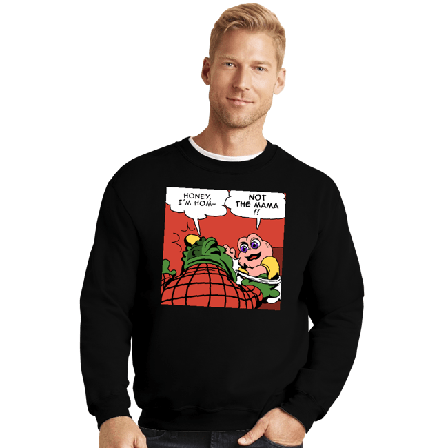 Shirts Crewneck Sweater, Unisex / Small / Black The Baby Slap