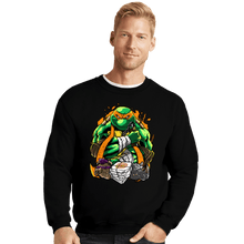 Load image into Gallery viewer, Daily_Deal_Shirts Crewneck Sweater, Unisex / Small / Black The Silly Brother

