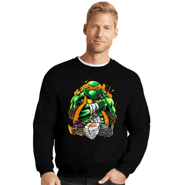 Daily_Deal_Shirts Crewneck Sweater, Unisex / Small / Black The Silly Brother