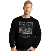 Load image into Gallery viewer, Secret_Shirts Crewneck Sweater, Unisex / Small / Black Death Notebook
