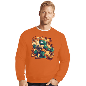 Secret_Shirts Crewneck Sweater, Unisex / Small / Red Toy Mike!