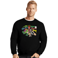Load image into Gallery viewer, Shirts Crewneck Sweater, Unisex / Small / Black Spider Yaga
