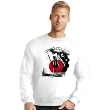 Load image into Gallery viewer, Shirts Crewneck Sweater, Unisex / Small / White Forest Protector
