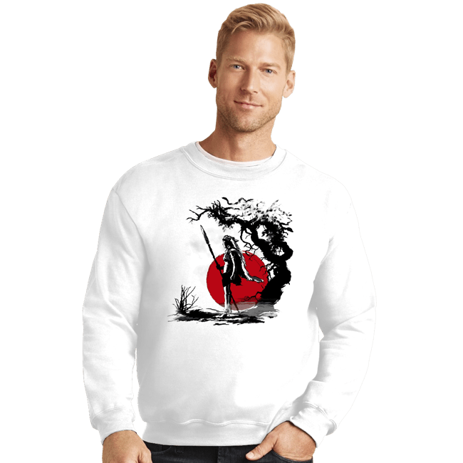 Shirts Crewneck Sweater, Unisex / Small / White Forest Protector