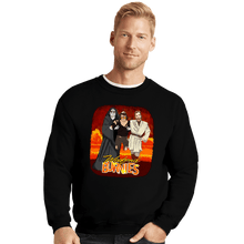 Load image into Gallery viewer, Secret_Shirts Crewneck Sweater, Unisex / Small / Black Weekend At Burnies
