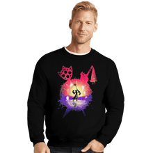 Load image into Gallery viewer, Shirts Crewneck Sweater, Unisex / Small / Black Dance Of The Summoner
