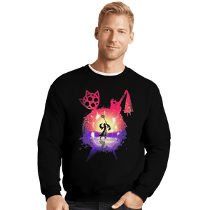 Shirts Crewneck Sweater, Unisex / Small / Black Dance Of The Summoner