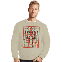 Load image into Gallery viewer, Shirts Crewneck Sweater, Unisex / Small / Sand Mr. Pool Assembly Kit
