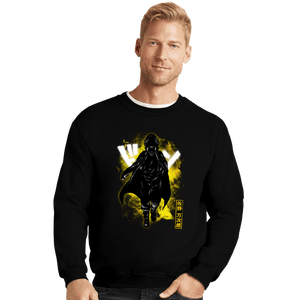 Shirts Crewneck Sweater, Unisex / Small / Black Cosmic Sano