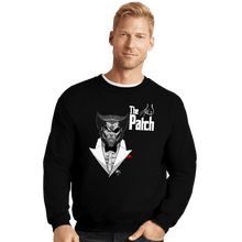 Load image into Gallery viewer, Daily_Deal_Shirts Crewneck Sweater, Unisex / Small / Black The Patch
