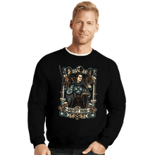 Load image into Gallery viewer, Daily_Deal_Shirts Crewneck Sweater, Unisex / Small / Black The Groovy Hero
