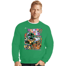 Load image into Gallery viewer, Daily_Deal_Shirts Crewneck Sweater, Unisex / Small / Irish Green Dragon Roast Crunch
