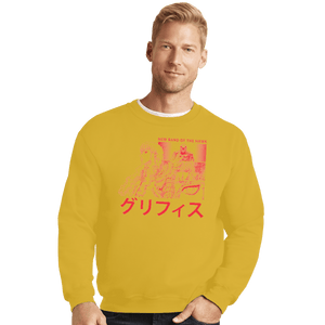 Shirts Crewneck Sweater, Unisex / Small / Gold The White Falcon