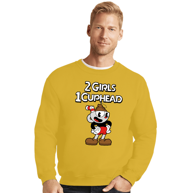 Secret_Shirts Crewneck Sweater, Unisex / Small / Gold 1 Cup