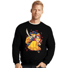 Load image into Gallery viewer, Daily_Deal_Shirts Crewneck Sweater, Unisex / Small / Black Princess Rescue
