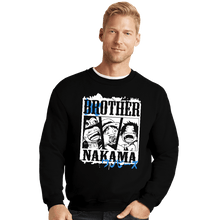 Load image into Gallery viewer, Shirts Crewneck Sweater, Unisex / Small / Black Brother Nakama
